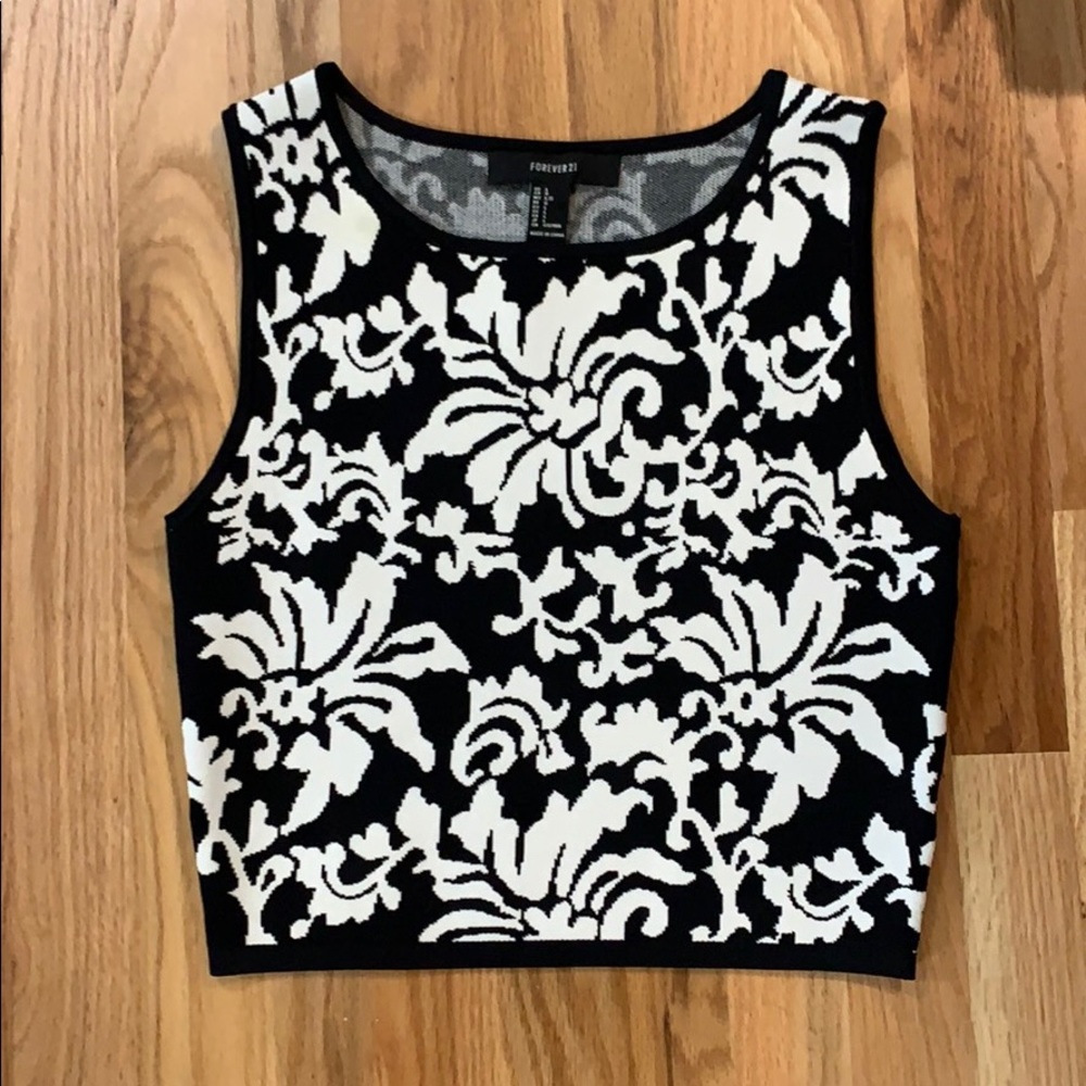 Sweater Crop Top